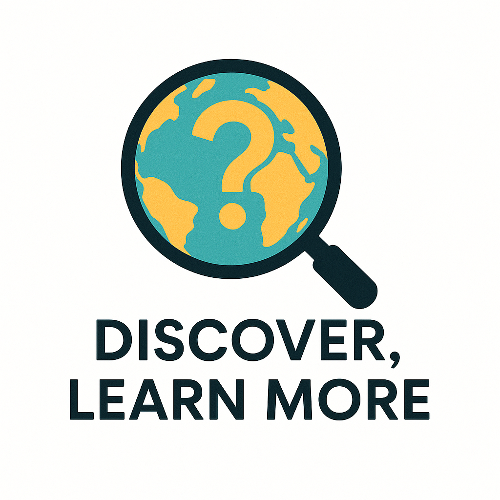 Discover, Learn More Logo